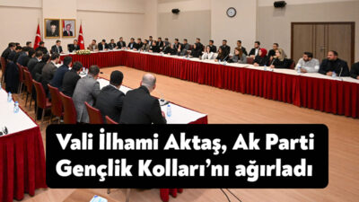 Kocaeli Valisi İlhami Aktaş, Ak Parti Kocaeli Gençlik Kolları Başkanı