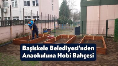 Başiskele Belediyesi, Gül Bahçesi Anaokulu öğrencilerinin tarımla tanışması için hobi