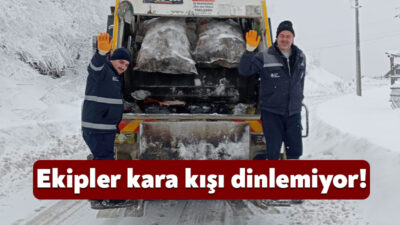 Başiskele Belediyesi, zorlu kış şartlarının yaşandığı ilçenin yüksek ve kırsal