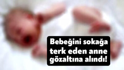 İzmit’te yol kenarındaki kaldırıma bırakılmış halde yeni doğmuş bebek bulundu.