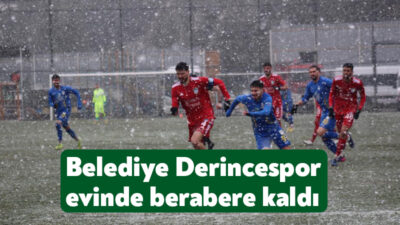 TFF 2. Lig Kırmızı Grup 22. haftasında Belediye Derincespor evinde