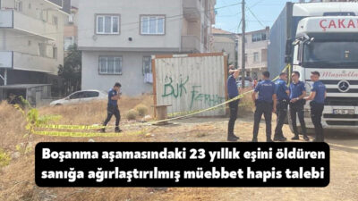 Kocaeli'de kıskançlık sebebiyle boşanma aşamasındaki 23 yıllık eşini bıçaklayarak öldüren