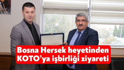Bosna Hersek Gracanica Belediye Başkanı Sadmir Dzebo ve beraberindeki heyet,