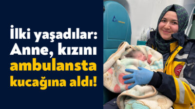 Kocaeli'nin Kartepe ilçesinde aile ziyareti sırasında doğum sancıları tutan 36