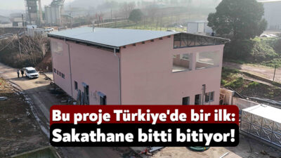 Kocaeli Büyükşehir Belediyesi’nin Solaklar yolu üzerinde inşa ettiği sakatathane projesinde