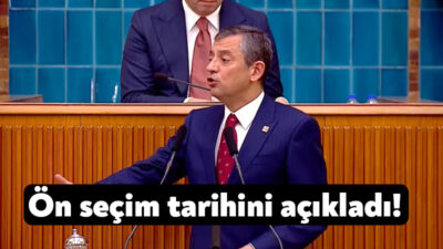 Cumhuriyet Halk Partisi Genel Başkanı Özgür Özel partisinin grup toplantısında