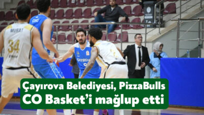 Türkiye Basketbol Ligi İlkan Karaman Sezonu 23. hafta karşılaşmasında Çayırova
