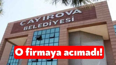 Çayırova Belediyesi, Çayırova’da faaliyetlerini sürdürmekte olan Sedat Doğan isimli şahıs