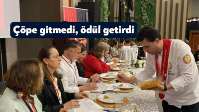 Kocaeli'nin Körfez ilçesinde düzenlenen "Bayat Ekmekli Lezzetler" yarışmasında kazananlar belli