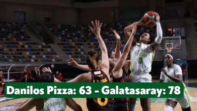 Kadınlar Basketbol Süper Ligi’nin 23. haftasında Kocaeli temsilcisi Danilos Pizza,