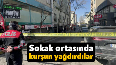 Kocaeli'nin Darıca ilçesinde bir kişi, sokak ortasında silahlı saldırıya uğradı.