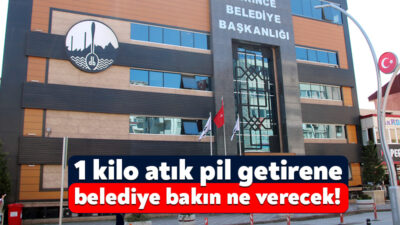 Geri dönüşüme yönelik örnek çalışmalara imza atan Derince Belediyesi, 18