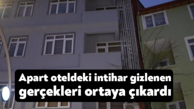 Kocaeli'nin Derince ilçesinde bir intihar olayıyla ortaya çıkan ruhsatsız apart