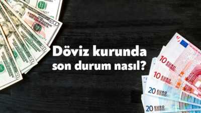 Döviz piyasasındaki dalgalanma sürüyor. İstanbul serbest olarak oynanan dolar 36,21