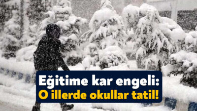 Yurt genelinde etkili olması beklenen kar yağışı dün itibariyle başladı.