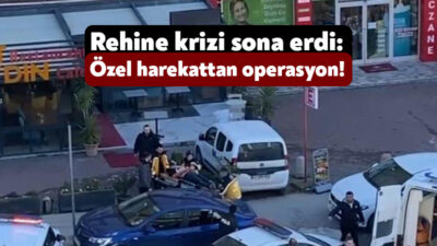 Kocaeli'nin Gebze ilçesinde elinde silahla lokantaya giren ve bir