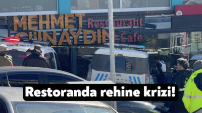 Kocaeli'nin Gebze ilçesindeki bir restoranda rehin alınma olayı yaşandı. Ekipler
