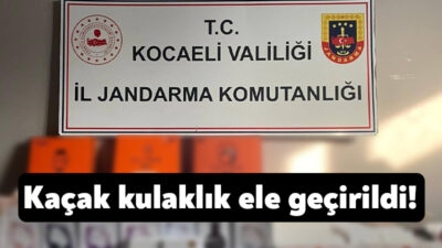 Kocaeli’de jandarma ekipleri tarafından yürütülen çalışmalar sonucunda Gölcük’te ünlü markalara