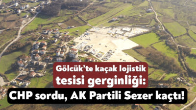 Gölcük Belediye Meclisi Şubat Ayı Toplantısı’nda Hisareyn köyündeki kaçak lojistik