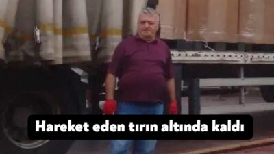 Kocaeli’nin Gebze ilçesinde kullandığı tırda meydana gelen arızaya müdahale etmek