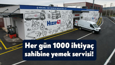 Hızır 41-Afet Mutfağı afet dönemleri dışında da boş durmayacak. Normal