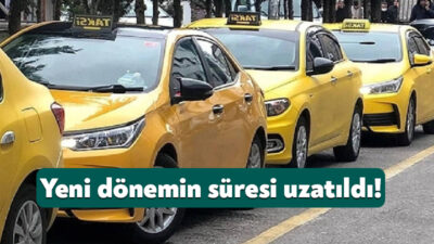İçişleri Bakanlığı, Türkiye’deki 120 bin taksici esnafını ilgilendiren önemli bir