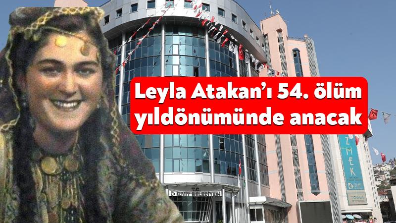 İzmit Belediyesi, Türkiye’nin ilk seçilmiş kadın belediye başkanı Leyla Atakan’ı