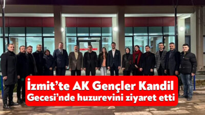 AK Parti İzmit İlçe Gençlik Kolları, sosyal sorumluluk projesi kapsamında