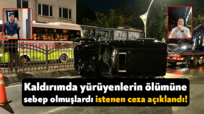 Kocaeli'de kaldırımda yürüyen 2 gencin hayatını kaybettiği trafik kazasına ilişkin