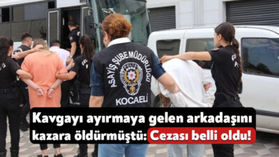 Kocaeli'nin İzmit ilçesinde iki grup arasında çıkan, 1 kişinin hayatını