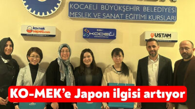 Kocaelililer tarafından “Halk Üniversitesi” olarak adlandırılan KO-MEK’in misafiri olan Japonya