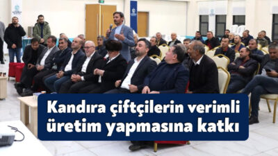 Kandıra'da çiftçilerin verimli üretim yapmasına katkı sağlamak amacıyla kooperatifçilik, yem