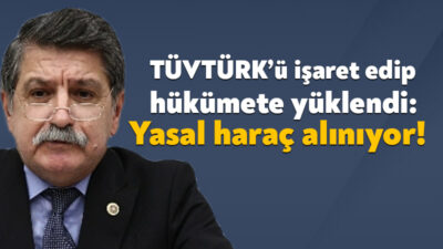 CHP Kocaeli Milletvekili Prof. Dr. Muhip Kanko, TÜVTÜRK araç muayene