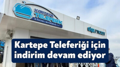 Kocaeli Büyükşehir Belediyesi'nin, karnesini getiren öğrenci ve ailelerine sunduğu Kartepe