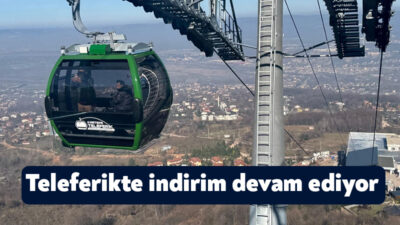 Büyükşehir Belediyesi’nin vizyon projesi Kartepe Teleferiği, Ramazan Bayramı tatili boyunca