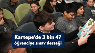 Kartepe’de eğitim gören 8 ve 12. sınıf 3 bin 47