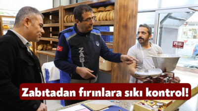 Kartepe Belediyesi Zabıta Müdürlüğü ekipleri, ilçe genelindeki fırınlarda kapsamlı bir
