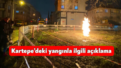 Kartepe’de sondaj çalışması sırasında yer altında doğal yollarla oluşan ve