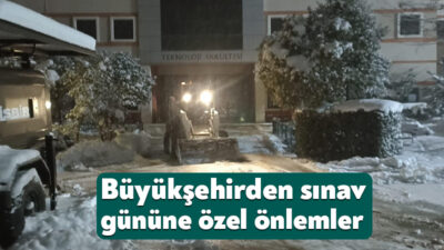 Büyükşehir Belediyesi, bugün gerçekleştirilecek olan Milli Savunma Üniversitesi (MSÜ) Askeri