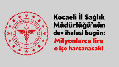 Kocaeli İl Sağlık Müdürlüğü, bünyesinde kullanmak üzere 43 adet araç
