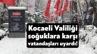 Kocaeli Valiliği kent genelinde hava sıcaklıklarında düşüş olacağını duyurdu. Valilik