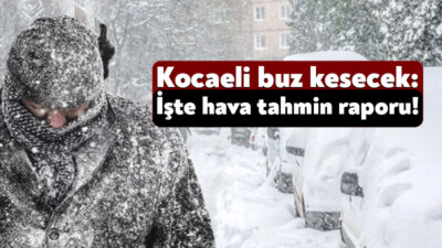 Meteoroloji Genel Müdürlüğü yayınladığı açıklamayla Kocaeli’deki hava sıcaklıklarının mevsim normallerinin