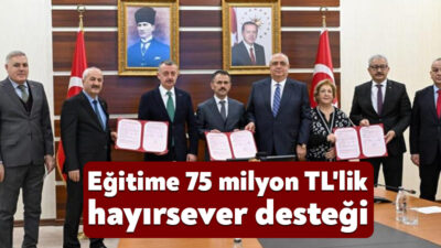 Kocaeli'de hayırsever iş insanları, eğitim kampüsü yapımı için Kocaeli İl