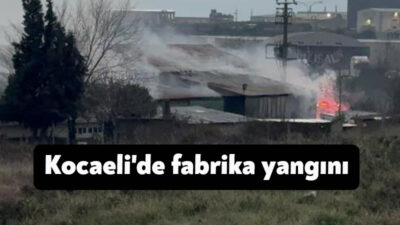Kocaeli'nin Çayırova ilçesinde yalıtım malzemesi imalatı yapılan bir fabrikada yangın