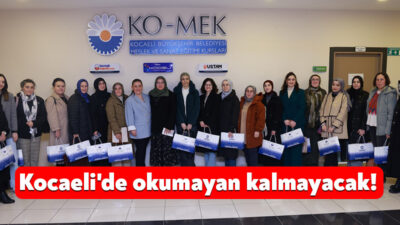 Kocaeli Büyükşehir Belediyesi, kitap okumaya teşvik etmek, ortak düşünme ve