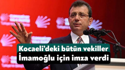 CHP’de cumhurbaşkanı adayının belirleneceği ön seçim sürecinde adaylık başvuruları başladı.
