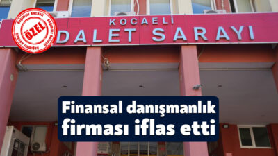 İzmit’te faaliyetlerini sürdürmekte olan Demir Finansal Danışmanlık Şirketi iflas etti.