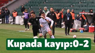 Ziraat Türkiye Kupası D Grubu 2. hafta maçında Kocaelispor, Sivasspor’u