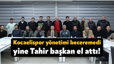 Kocaelispor’da gergin başlayan gün mutlu sonla bitti. Alacakları nedeniyle sabah