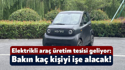 Karel Kalıp Şirketi Çayırova’da elektrikli mikro mobilite araçların montajı için